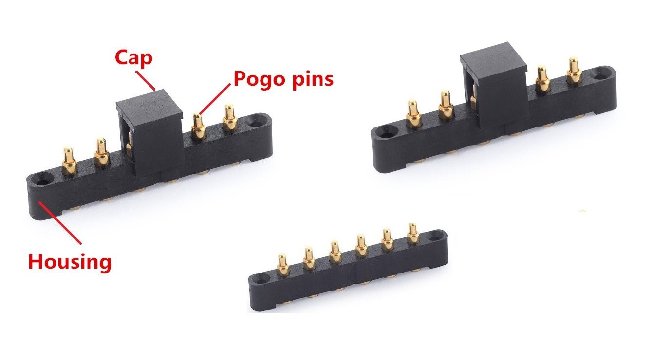 product-1341-711 Pogo Pin 6Pin pogo pin connector
