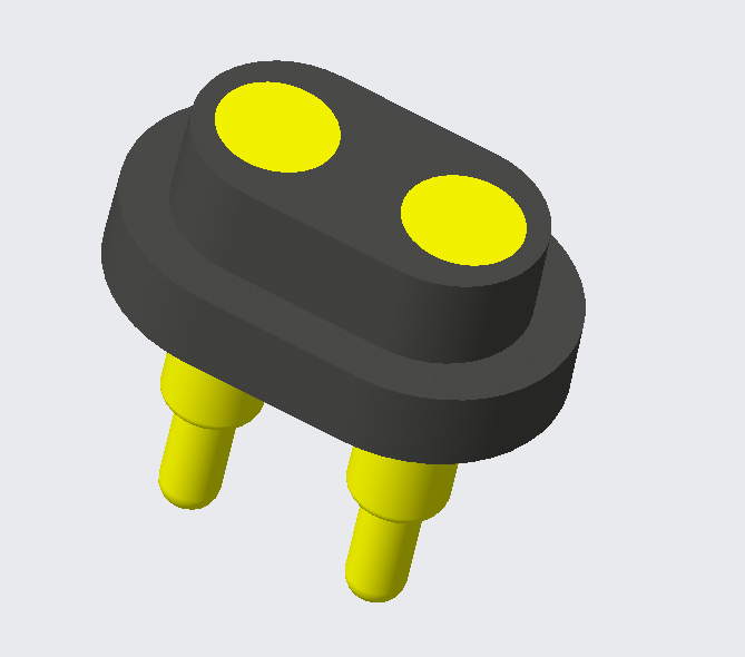 2Pins Waterproof PogoPin connector 2Pins Waterproof PogoPin connector