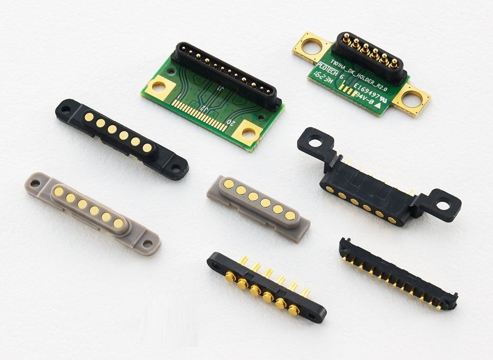 „Pogo Pin“ jungties mechaninis veikimas