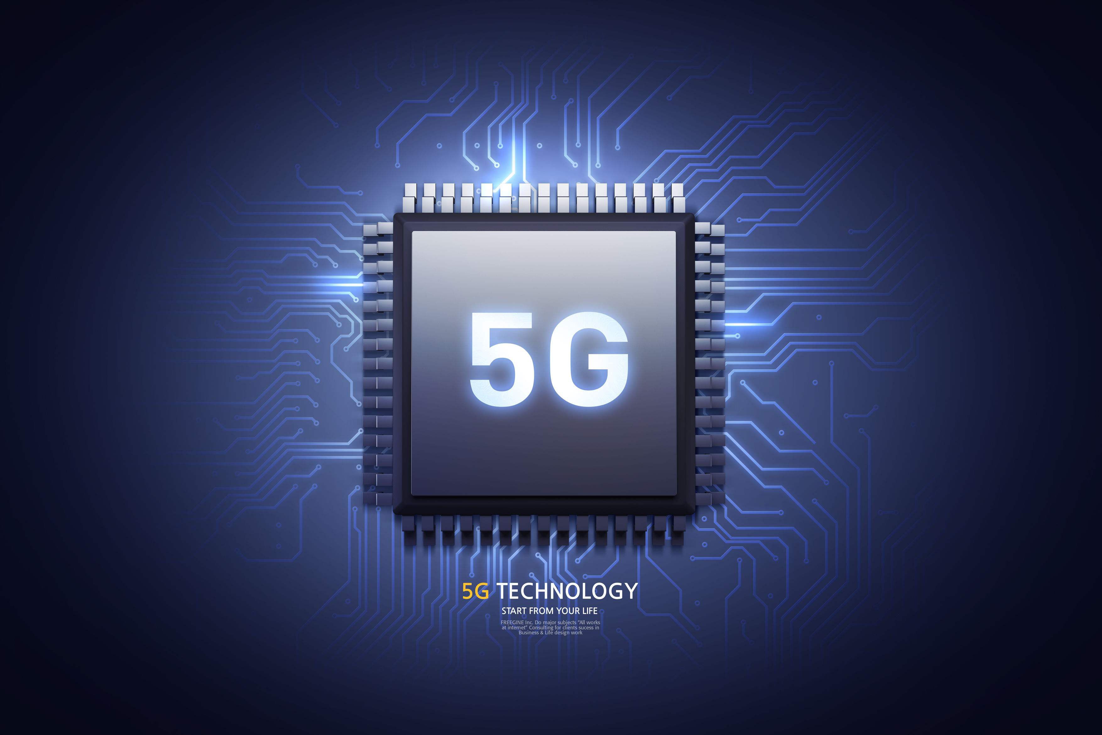 5G ryšio modulio jungtis