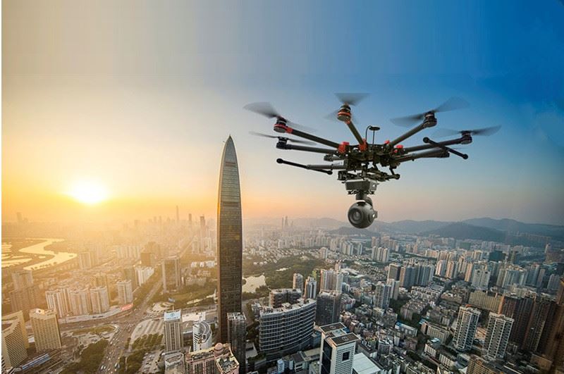 Išmaniojo drono jungties sprendimas