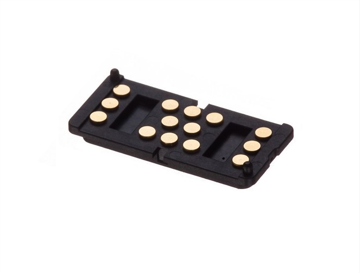 SMT kaiščio 14 kontaktų „Pogo Pin“ jungtis