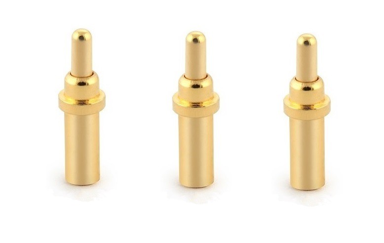 Spyruoklinių pogo kaiščių kontaktų gamybos būdas