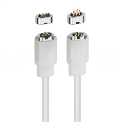 5 kontaktų magnetinė jungtis „Pogo Pin“ įkrovimo kabelis