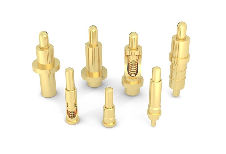 Spyruokliniai SMD Pogo kaiščiai