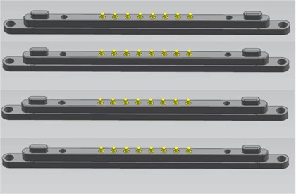 C tipo planšetinio kompiuterio magnetinė įkrovimo jungtis